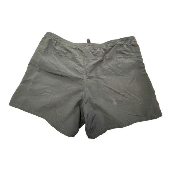 Patagonia Women's High Waisted Stretch Drawstring Athletic Shorts Black Large - Picture 1 of 7